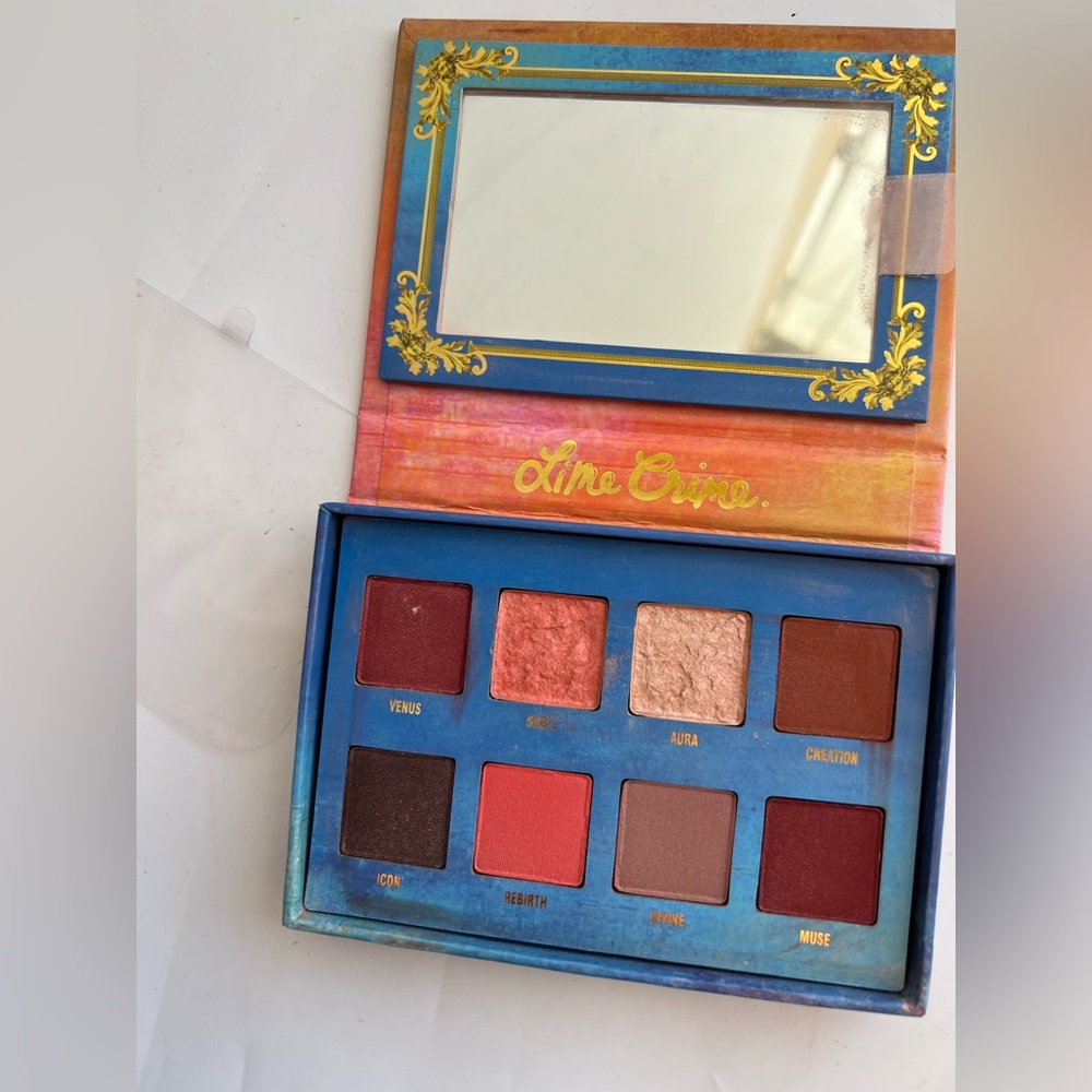 2 color damage ) Lime Crime Venus I Original Eyeshadow Palette new in box